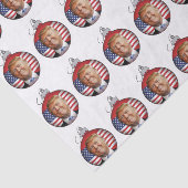 Trump Kerstmis Tissuepapier (Detail)