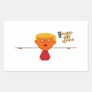 Trump Kilroy Light Rechthoekige Sticker