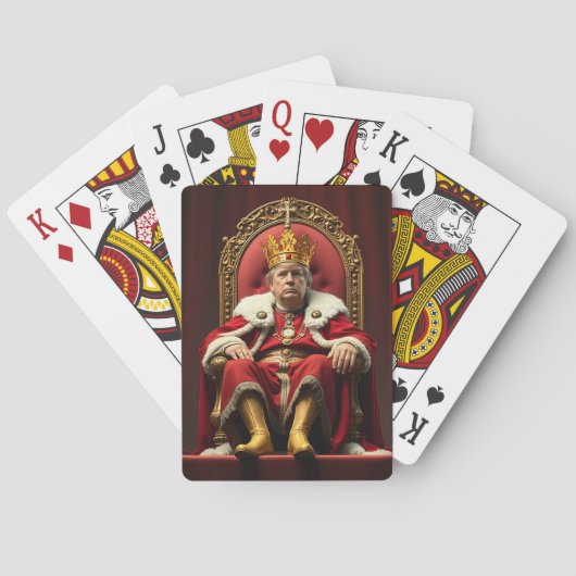 TRUMP KING POKERKAARTEN (Achterkant)