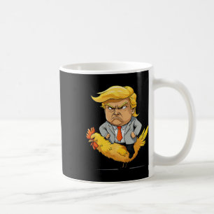 Trump Kippenjockey Satire - Grappige Politieke Hum Koffiemok