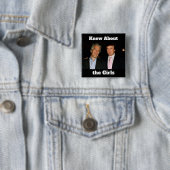 Trump/Knew About the Girls Button (In situ)