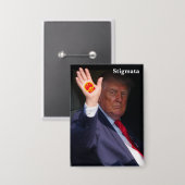 Trump Knop Button (Voorkant / Achterkant)