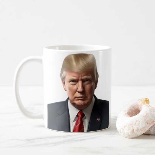 Trump Koffiemok (Met donut)
