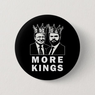 Trump Koning Patriottische Onafhankelijkheidsdag 4 Ronde Button 5,7 Cm