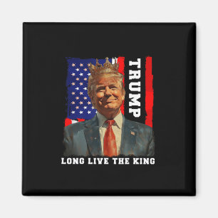 Trump Koning President Lang Leve De Koning Trump Magneet