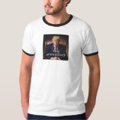 Trump Koning van de Idiocratie T-shirt (Voorkant)