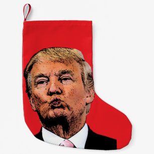 TRUMP KUS SENKERSTOCKING KLEINE KERSTSOK