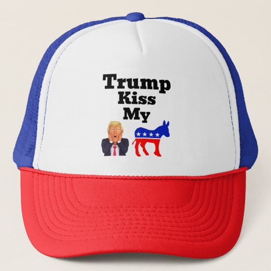 Trump kust mijn trucker hoed pet (Voorkant)