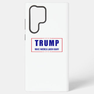 Trump: Laat Amerika opnieuw lachen! - Humoristisch Samsung Galaxy Hoesje