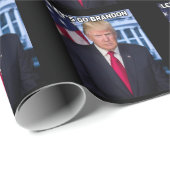 TRUMP LAAT BRANDON CHRISTMAS WRAPPING PAPER GAAN CADEAUPAPIER (Rol Hoek)