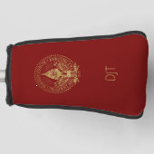 Trump lanceert presidentiële inauguratie monografi golfheadcover (Voorkant)