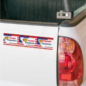 TRUMP LAND BUMPERSTICKER (Op Truck)