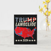Trump Landslide 2024 electorale kaart Steun Trump (Gele Bloem)
