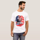 Trump, legendes sterven nooit T-Shirt (Voorkant volledig)