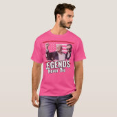 Trump Legends sterven nooit T-shirt (Voorkant volledig)