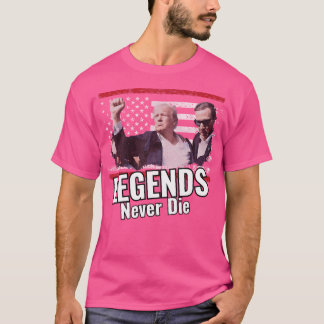 Trump Legends sterven nooit T-shirt