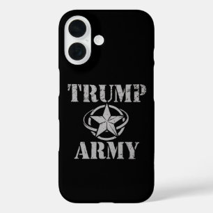 Trump Leger 47e US President Vintage Retro iPhone 16 Hoesje