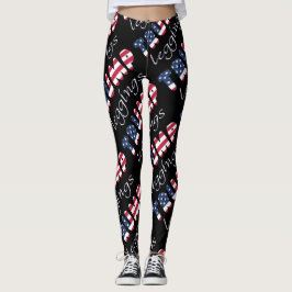 Trump Leggings aandacht patriottische elke kleur