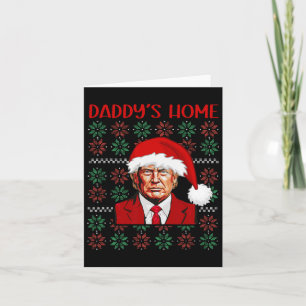 Trump lelijke kersttrui door deze inflatie kaart