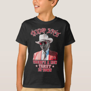 Trump Leven Er Is Een Nieuwe Tarief In Town Trump T-shirt