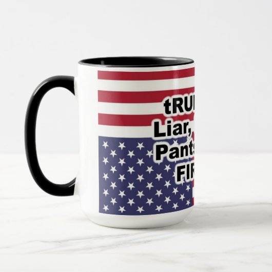 tRUMP: Liar, Liar, Pants on Fire Mok (Links)