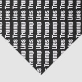 Trump liegt tissuepapier (Detail)