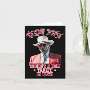 Trump Life Er is een nieuw tarief in de stad Trump Kaart