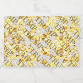 TRUMP LIKEURFLES ETIKET (Enkel label)