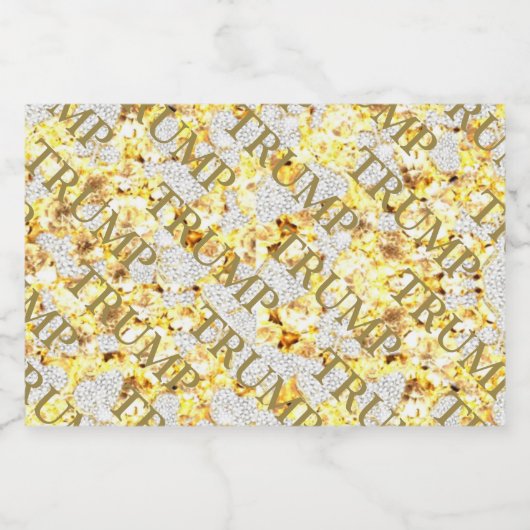 TRUMP LIKEURFLES ETIKET (Enkel label)