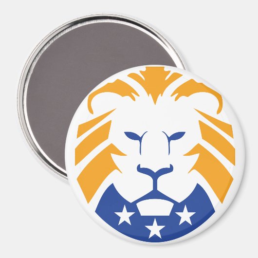 TRUMP Lion Logo Magneet (Voorkant / Achterkant)