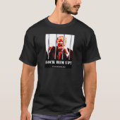 Trump - Lock Him Up - T-shirt, grijs, groot T-shirt (Voorkant)