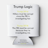 Trump-logica Blikjeskoeler (Achterkant)