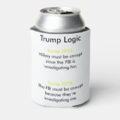 Trump-logica Blikjeskoeler (Blikje Achterkant)