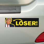Trump Loser Anti-Trump Trust Lost Bumpersticker (Op auto)