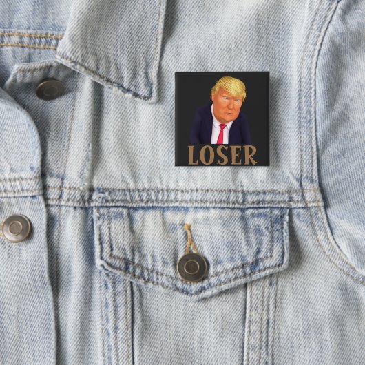 Trump LOSER Button (In situ)