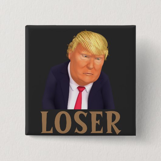 Trump LOSER Button (Voorkant)