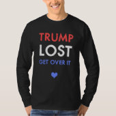 Trump Lost over het lange hoes shirt (Voorkant)
