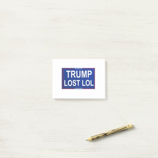 Trump Lost Post-it® Notes (Op bureau)