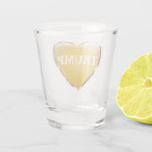 TRUMP LOVE SHOT GLASS SHOT GLAS (Achterkant)