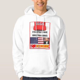 Trump Lover Mannen Basic Hooded Sweatshirt