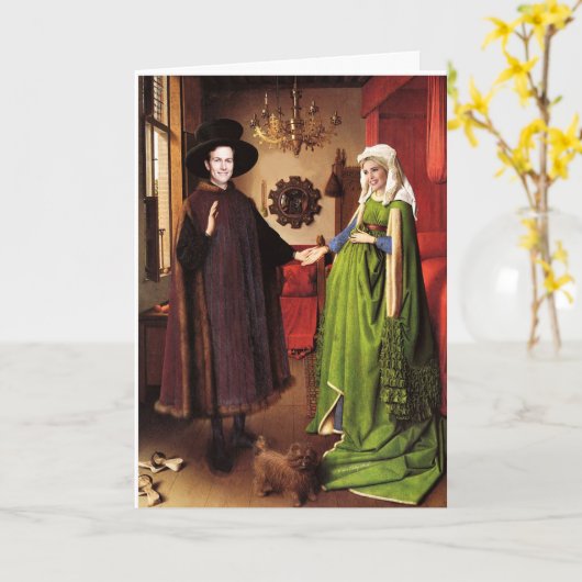 Trump L'OY Jubileum Kaart (Gele Bloem)