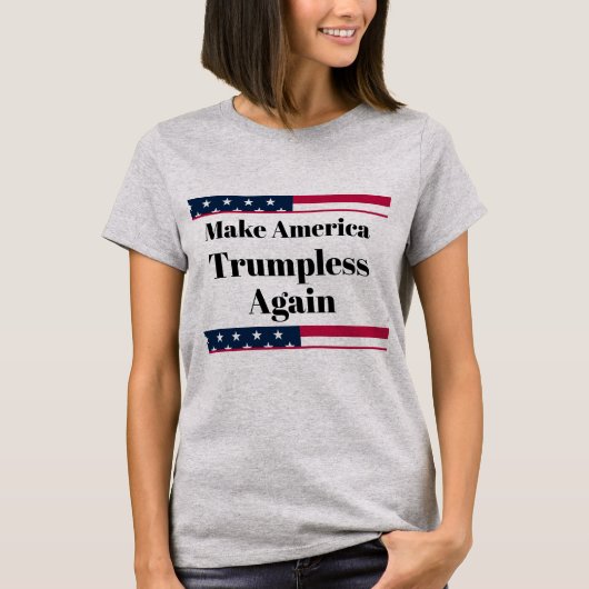 Trump-loze T-shirt (Voorkant)