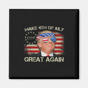 Trump Maak 4 juli weer groot 47e president  Magneet