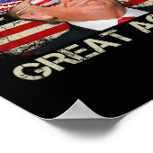 Trump Maak 4 juli weer Groot 47e President Poster (Hoek)