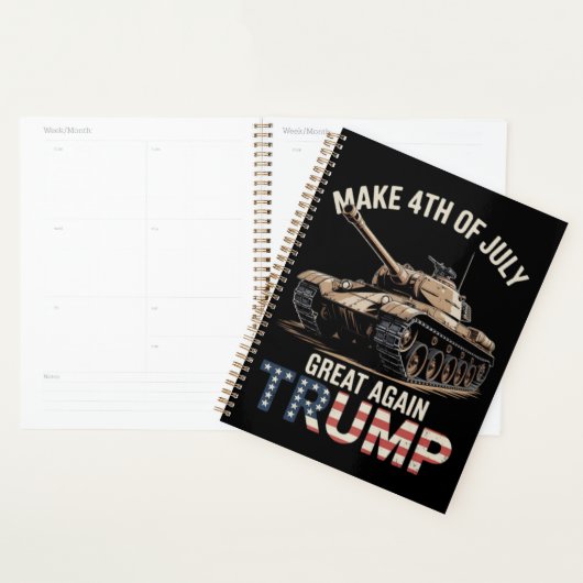 Trump Maak 4 juli weer groot met het leger Planner (Display)