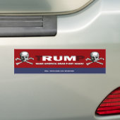 Trump - maak America Grab... Nogmaals! Bumperstick Bumpersticker (Op auto)