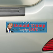 Trump - maak Amerika weer haat! Bumpersticker (Op auto)