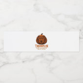 Trump... Maak Halloween weer geweldig Waterfles Etiket (Enkel label)