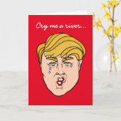 Trump, maak me een rivier... kaart (Gele Bloem)