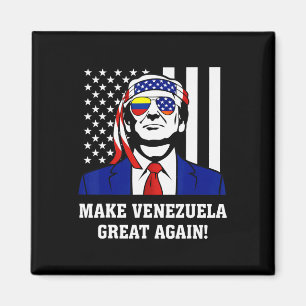 Trump Maak Venezuela Weer Groot Voor Mannen Vrouwe Magneet